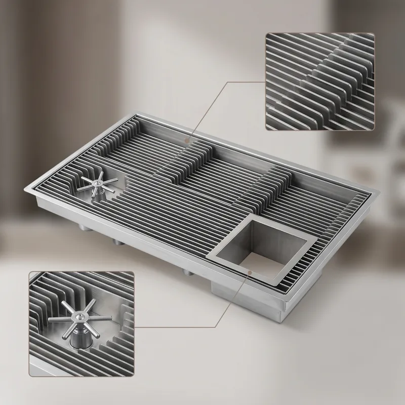 Sleek Recessed Stainless Steel - Tea Coffee Set Up recension och pris