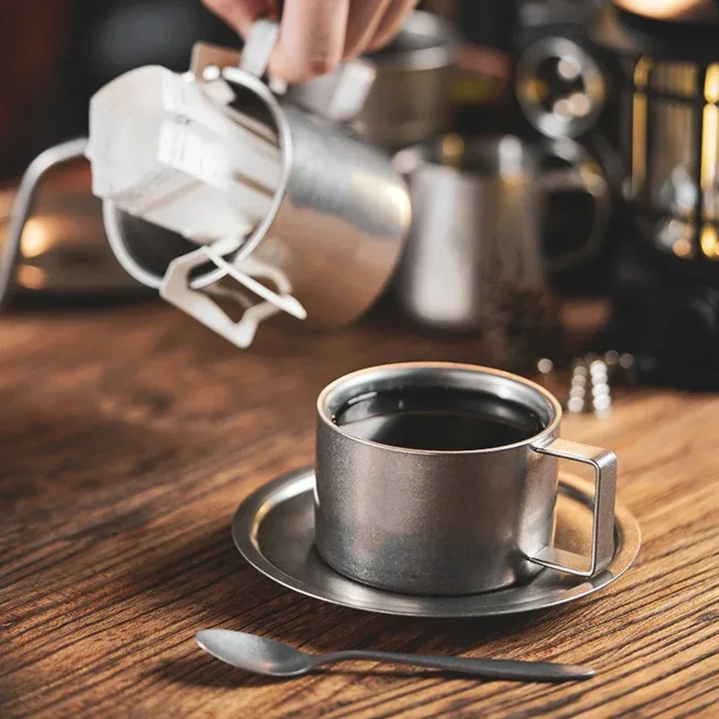 Retro Series Coffee Cup Set Do - Coffee Tea And Sugar Canister Set recension och pris