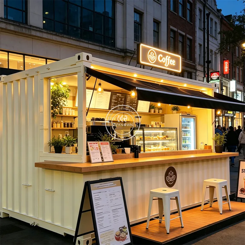 Outdoor Food Container Trailer - Tea Coffee Set Up recension och pris