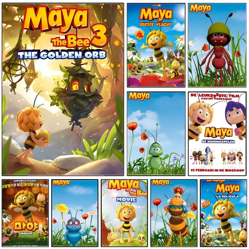 Anime M-Maya the Bee Poster  S - Maya Coffee & Tea Ulasan recension och pris