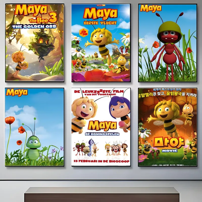 Anime M-Maya the Bee Poster  S - Maya Coffee & Tea Ulasan recension och pris
