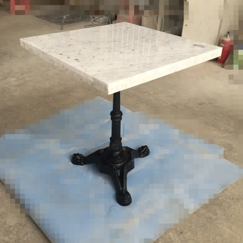 Round or square marble top met - Coffee Tea Or recension och pris