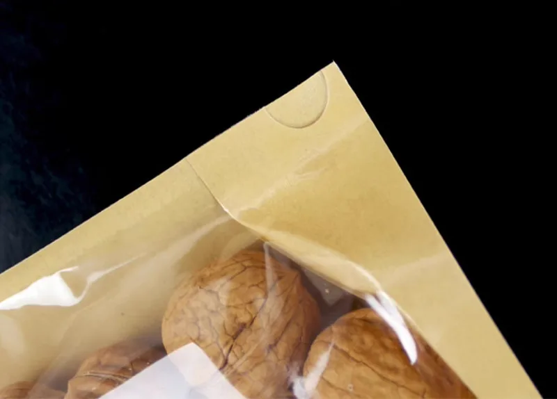 100PCS Clear Stand-up Kraft Pa - Coffee Tea House recension och pris