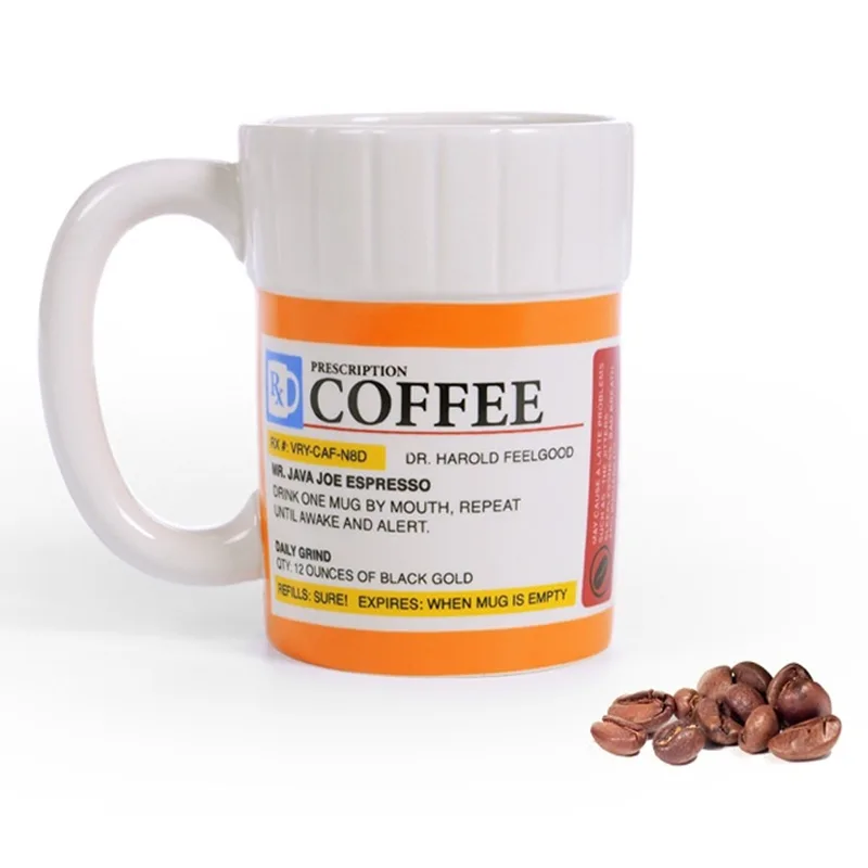 Creative Ceramic Coffee cup Me - Coffee Tea Friends recension och pris